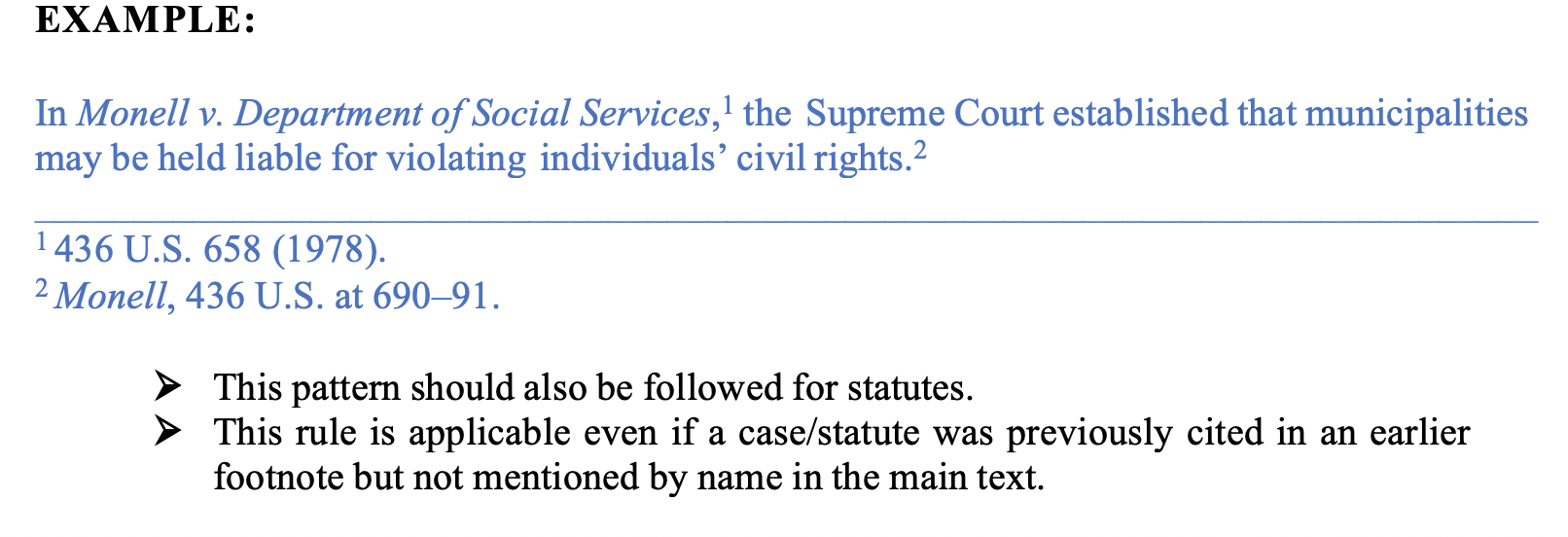 Temple Law Review » Rule B.4: First Case Or Statute Mention In The Main ...